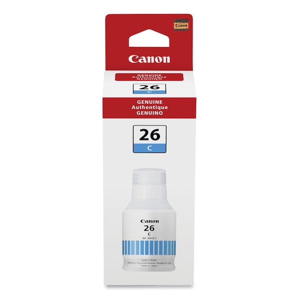 Canon 4421C001 (GI-26) Ink, 14,000 Page-Yield, Cyan 4421C001 - main